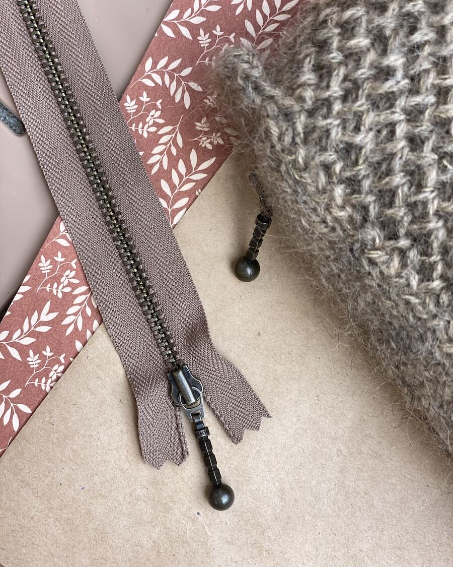 PetiteKnit blixtlås - 17 cm