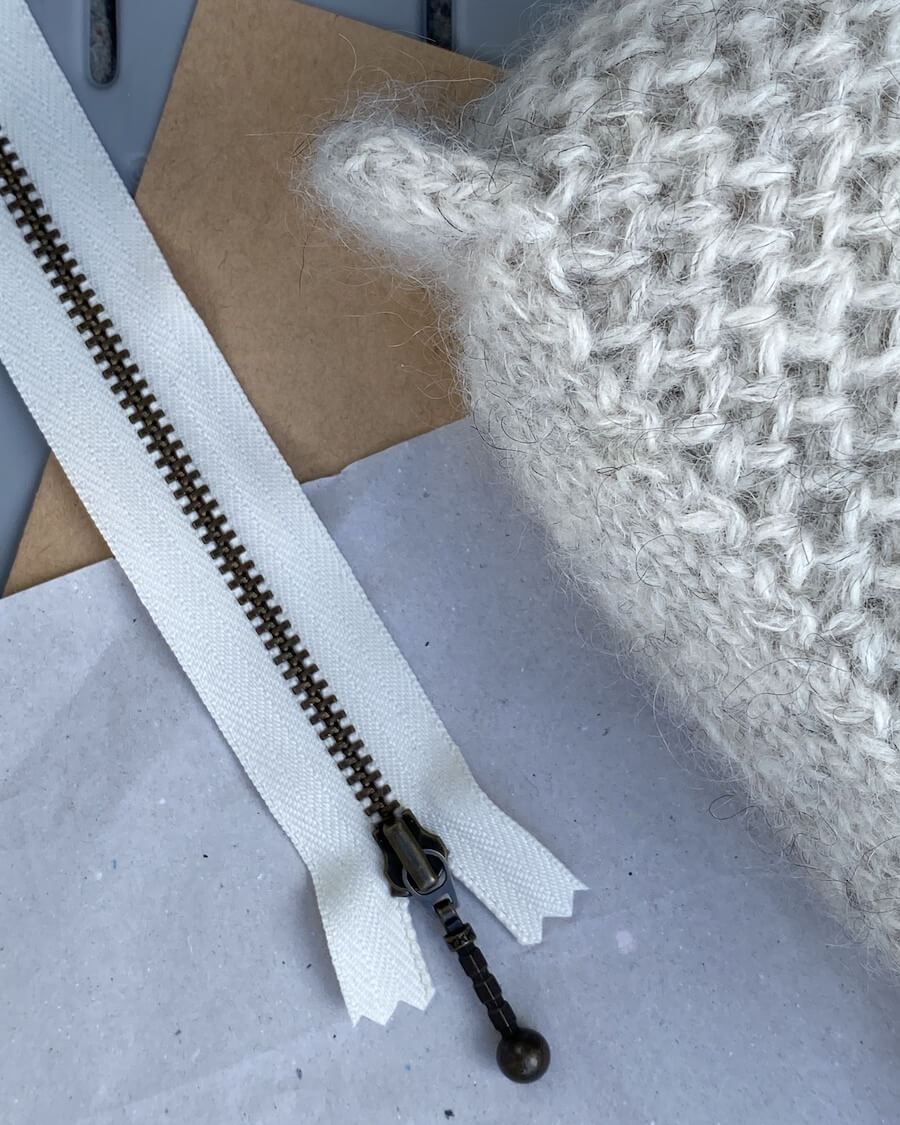 PetiteKnit blixtlås - 17 cm