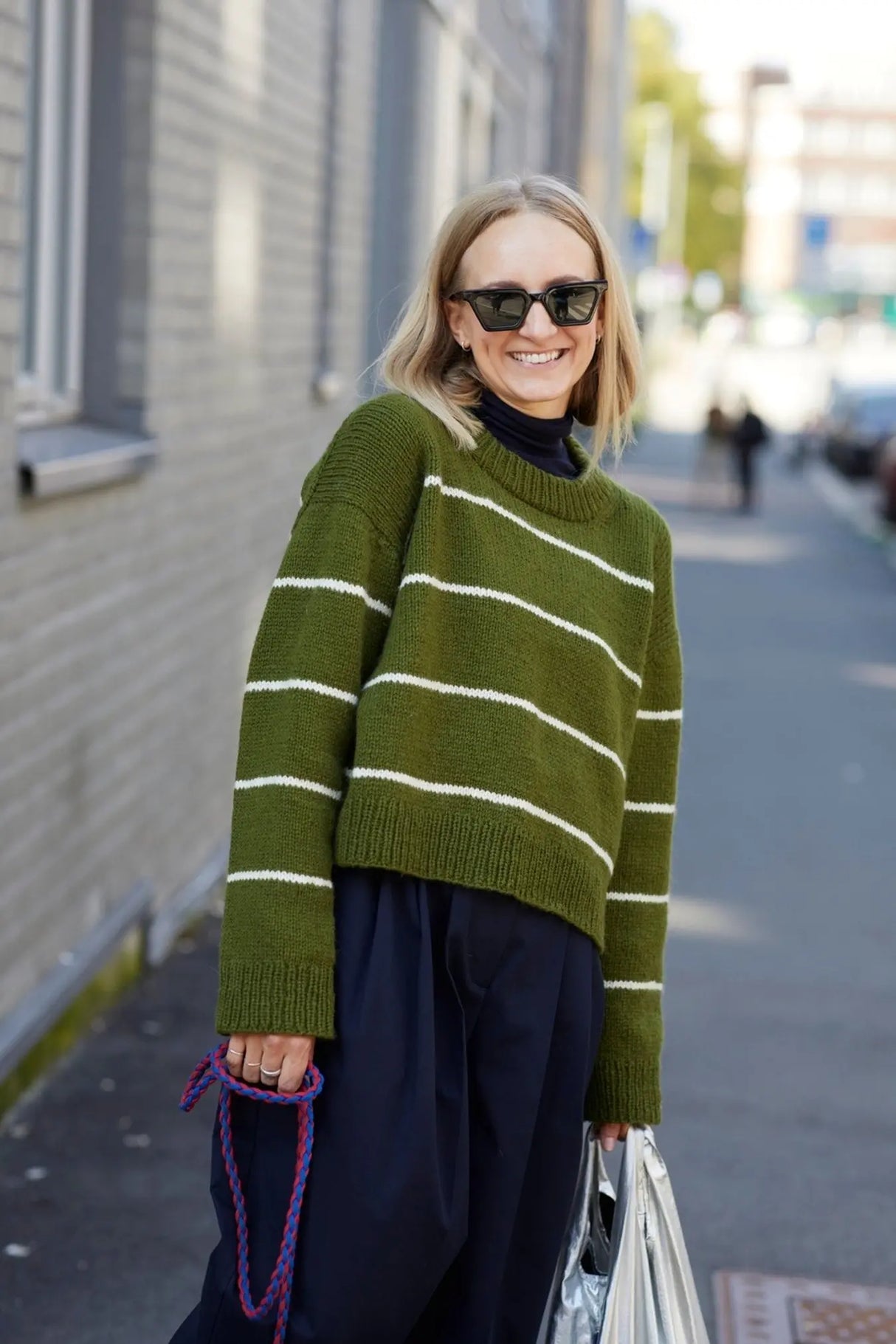 Rauma mönster 452 Uni stripegenser