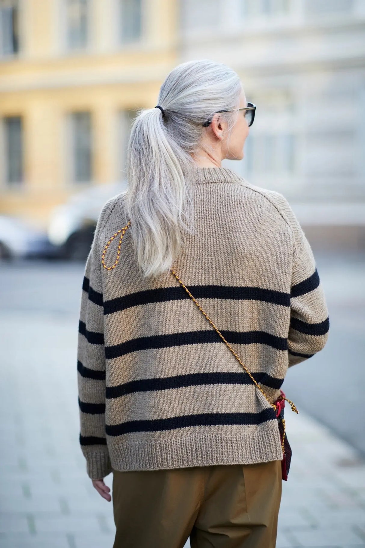 Rauma mönster 452 Uni stripegenser