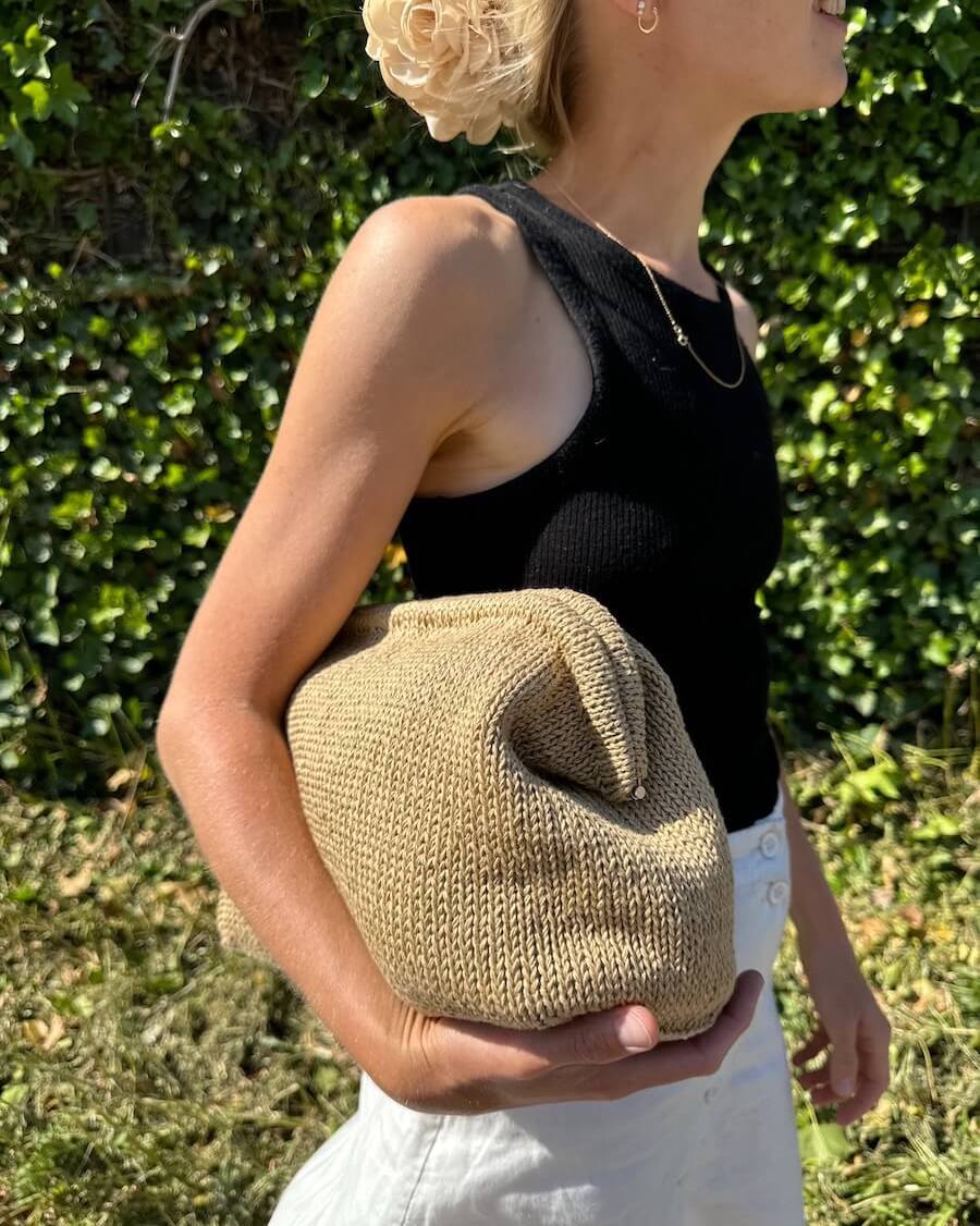 PetiteKnit - Cleo Clutch