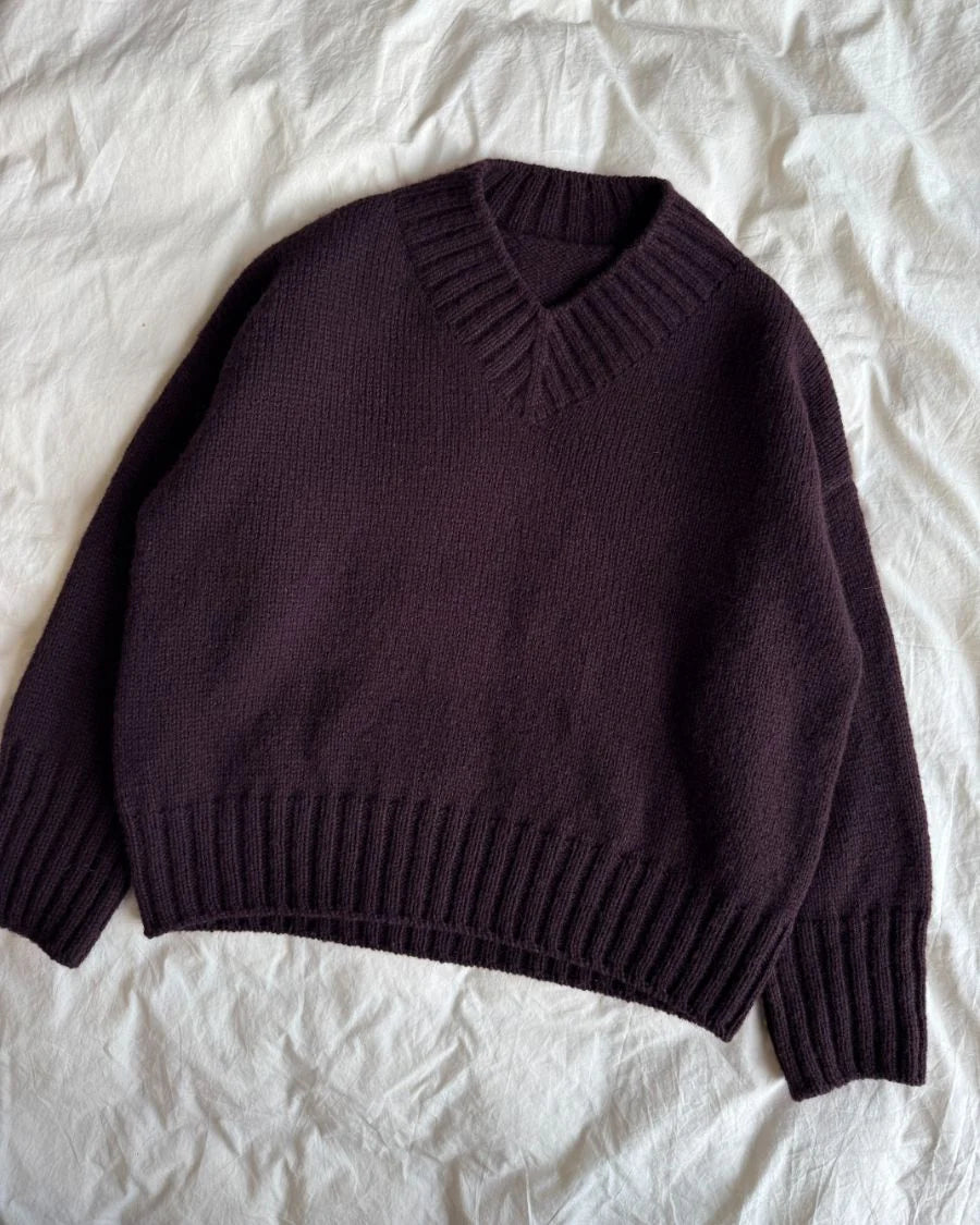 PetiteKnit - Hannah Sweater V-neck