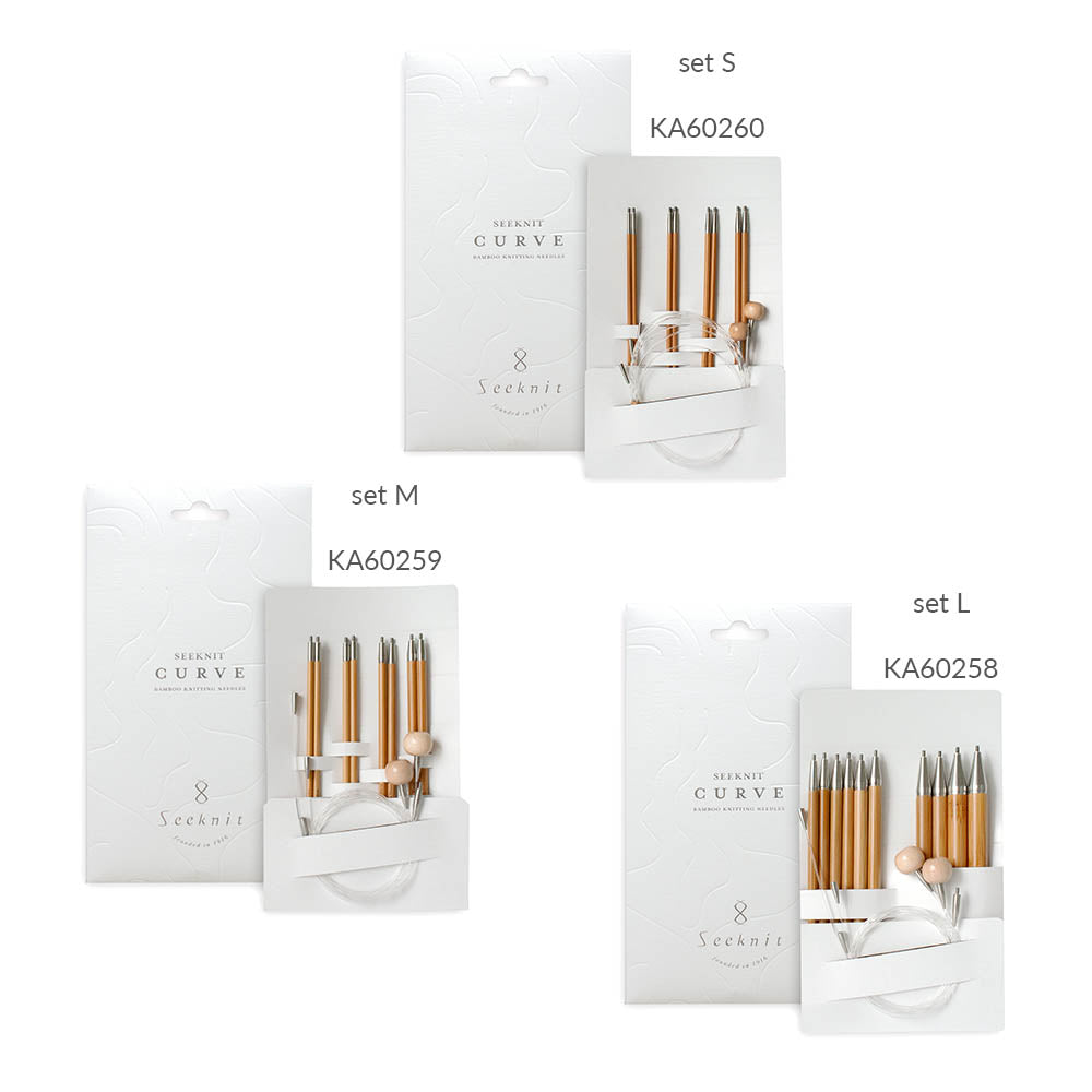 Seeknit - Curve - M Set 15 cm