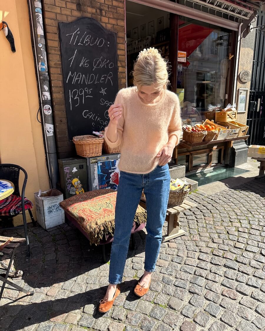 PetiteKnit - Cumulus blouse O-neck