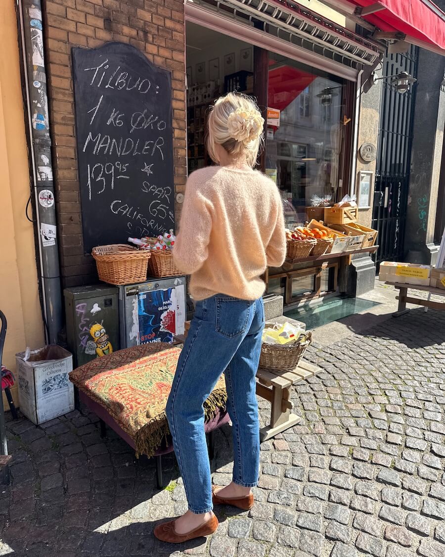 PetiteKnit - Cumulus blouse O-neck