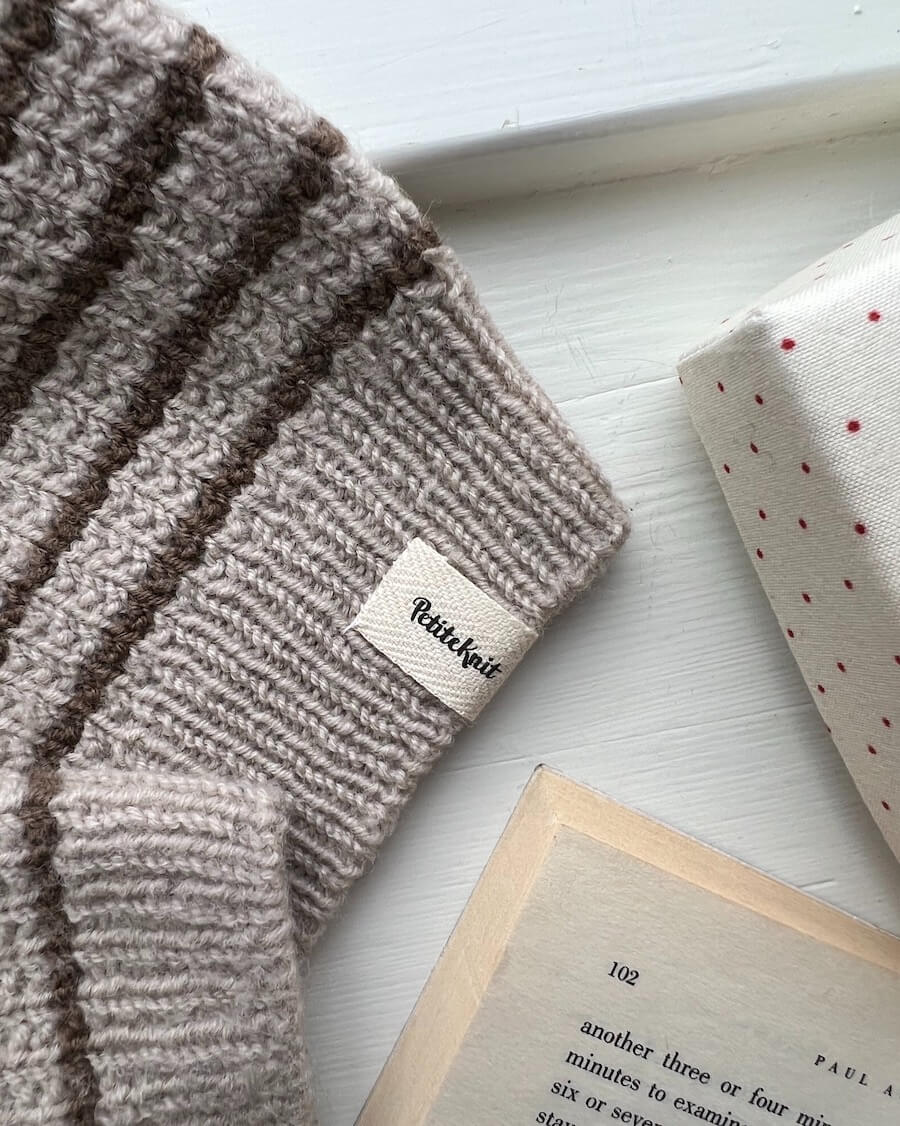 PetiteKnit-label - vikt