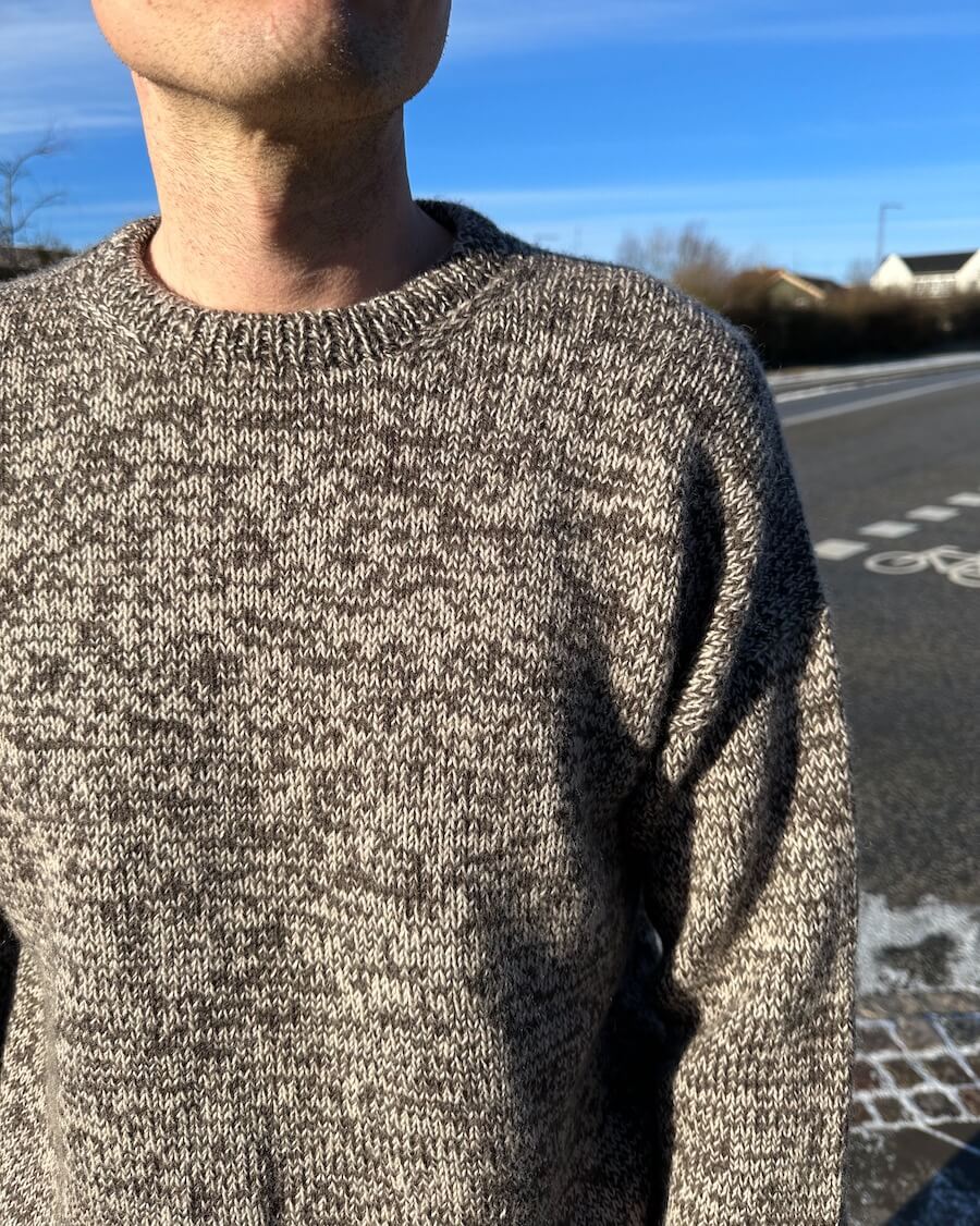 PetiteKnit - Melange Sweater Man
