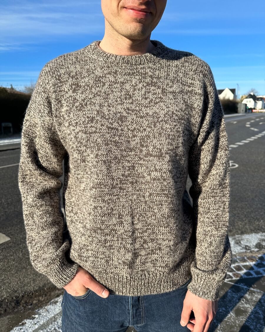 PetiteKnit - Melange Sweater Man