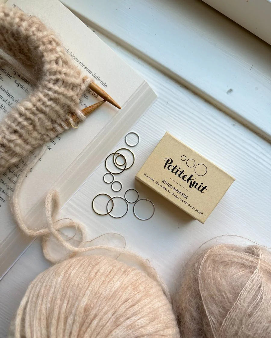 PetiteKnits stickmarkörer, stängda