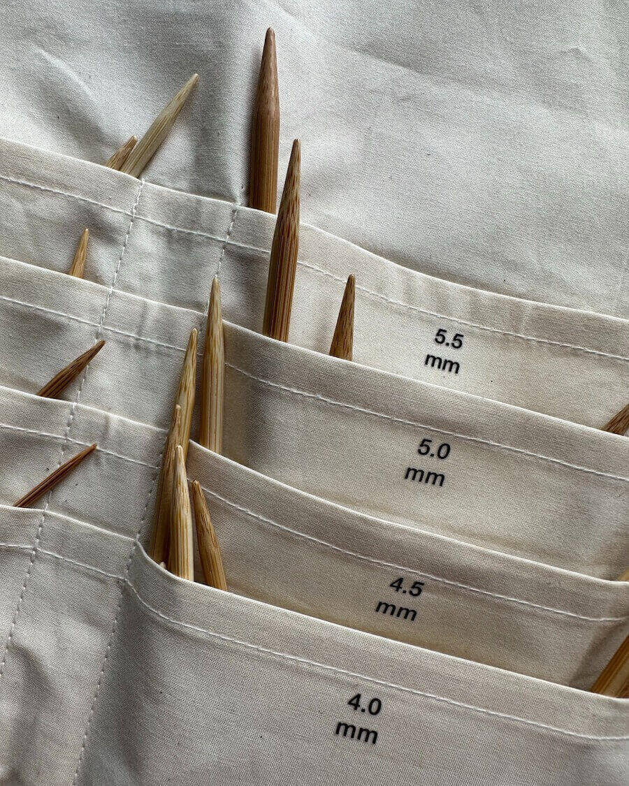 PetiteKnit - Iron-on labels for Knitter's Needle Case
