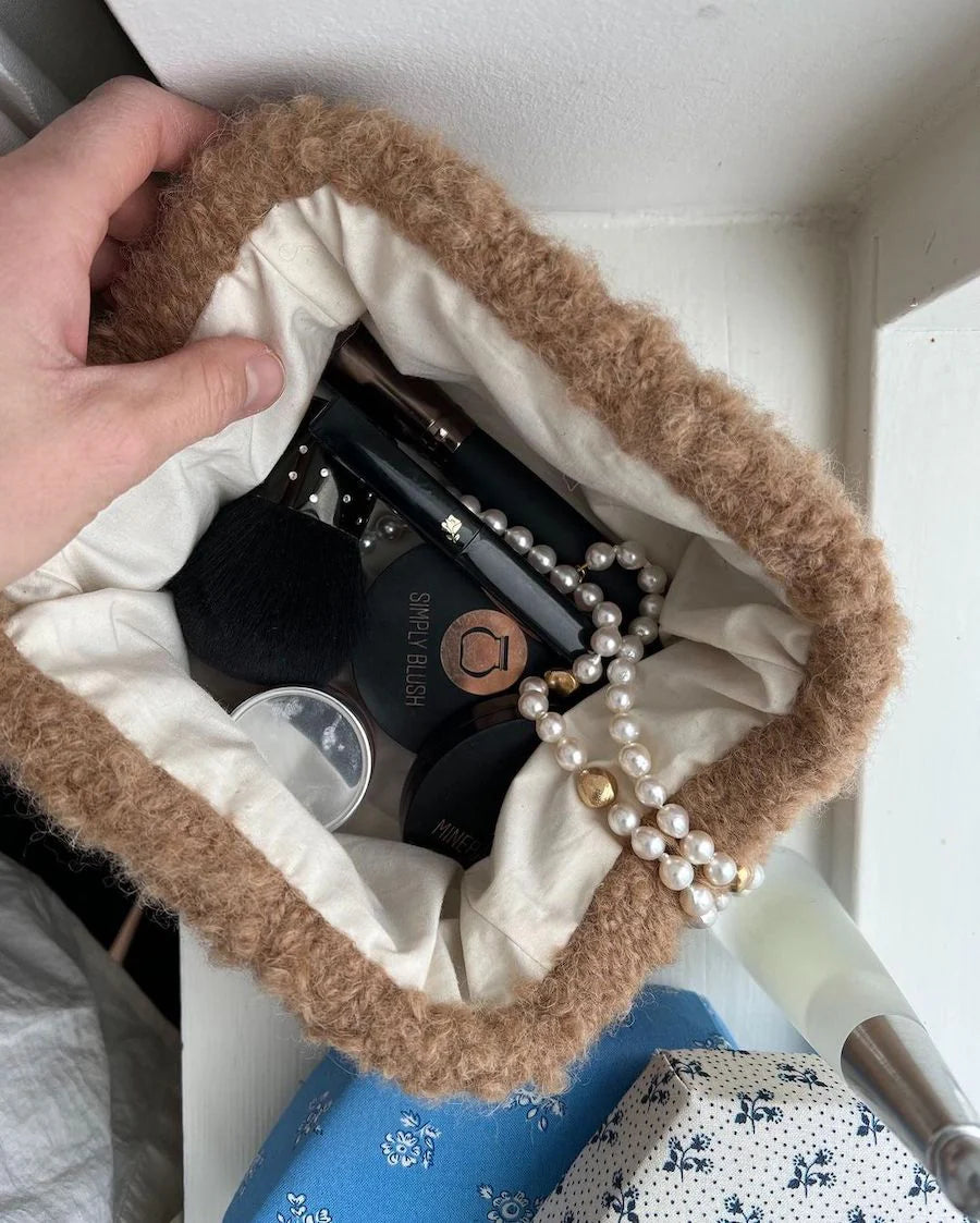 PetiteKnit - Foder till liten frame clutch / Juno bag