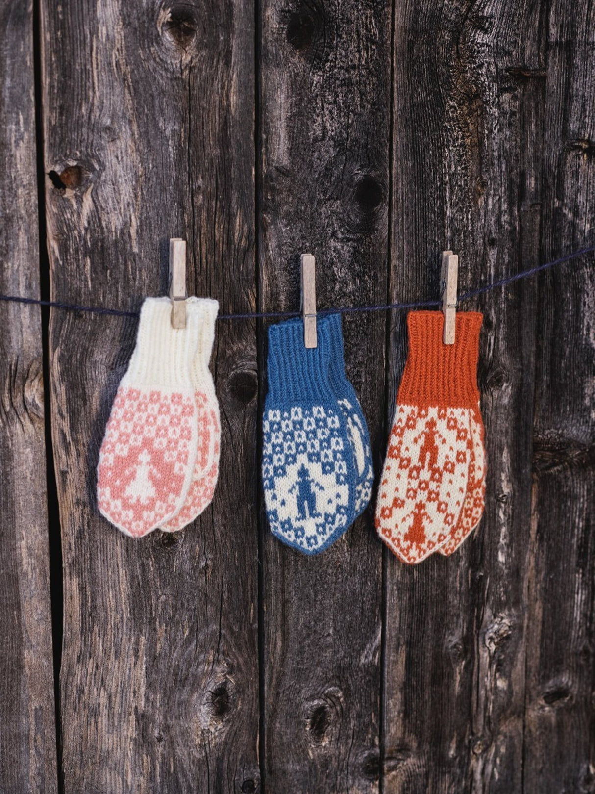 Rauma mönsterhäfte 316 Votter i 2 tr-gammelserie