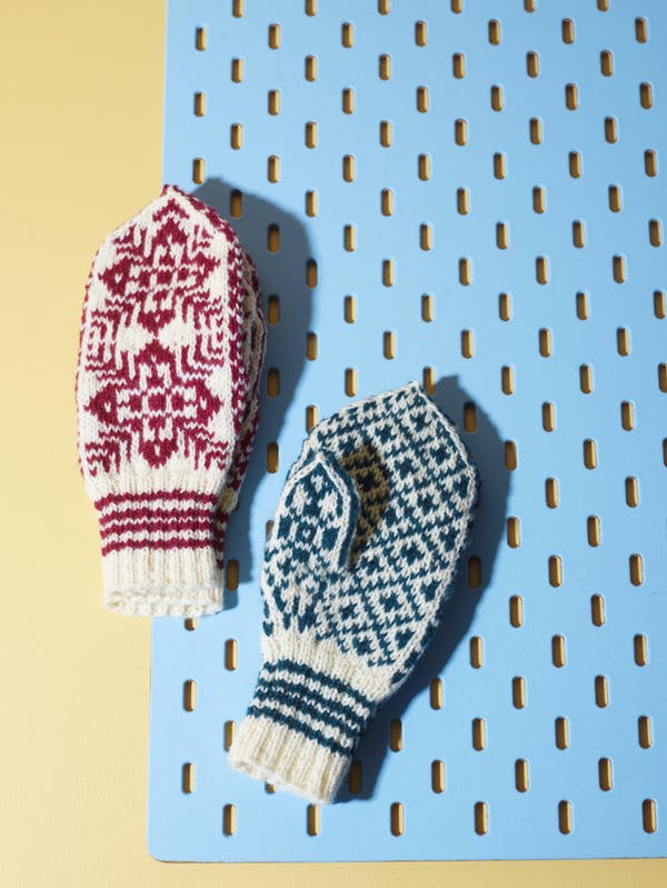 Rauma mönsterhäfte 361 Votter i 2 tr-gammelserie