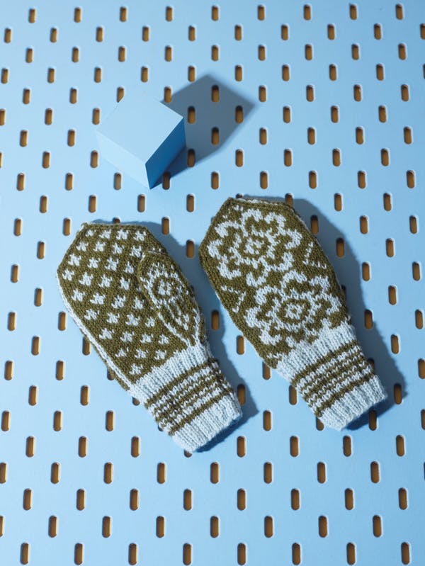 Rauma mönsterhäfte 361 Votter i 2 tr-gammelserie