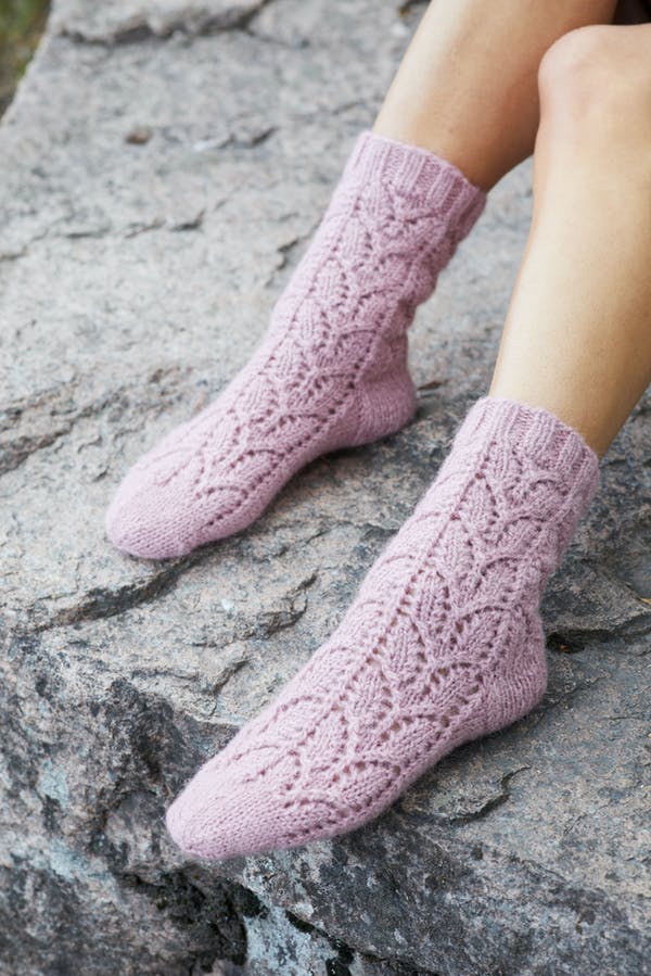 Rauma mönsterhäfte 394 Vandre sokker