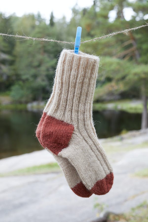 Rauma mönsterhäfte 394 Vandre sokker