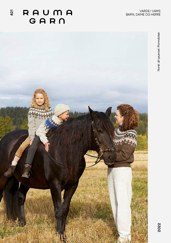 Rauma mönsterhäfte 421 Vams Varde Familie Høst 22