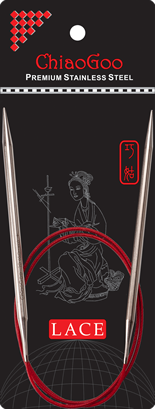 Chiaogoo rundsticka Red Lace