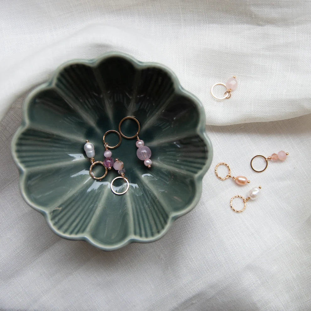 Knitting marker set - Rose gold