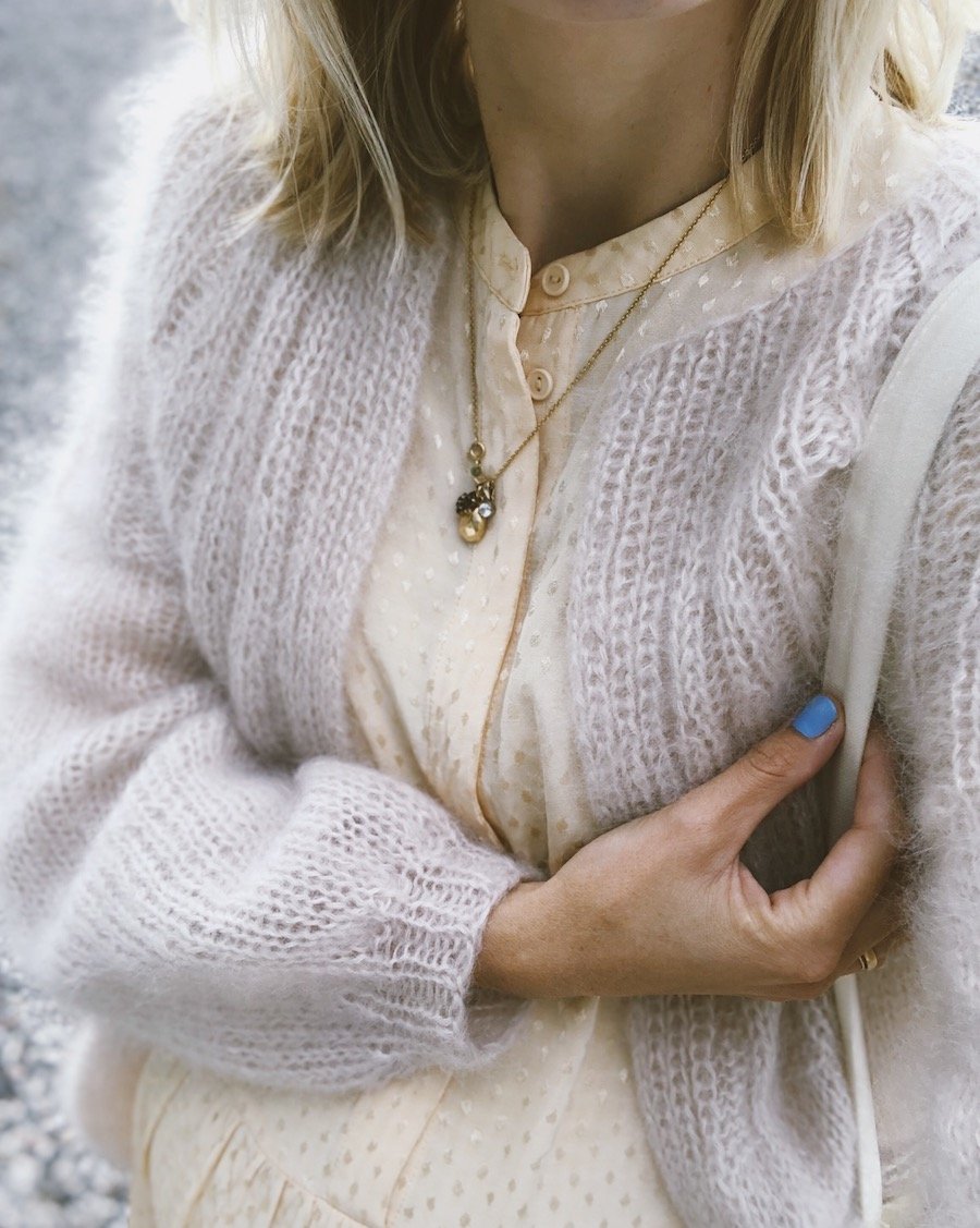 PetiteKnit - Sunday cardigan mohair edition