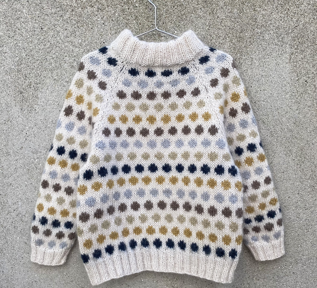 Knitting for Olive - Prik Sweater - Barn