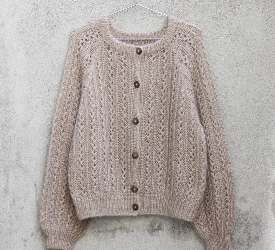 Knitting for Olive - Vaffelcardigan