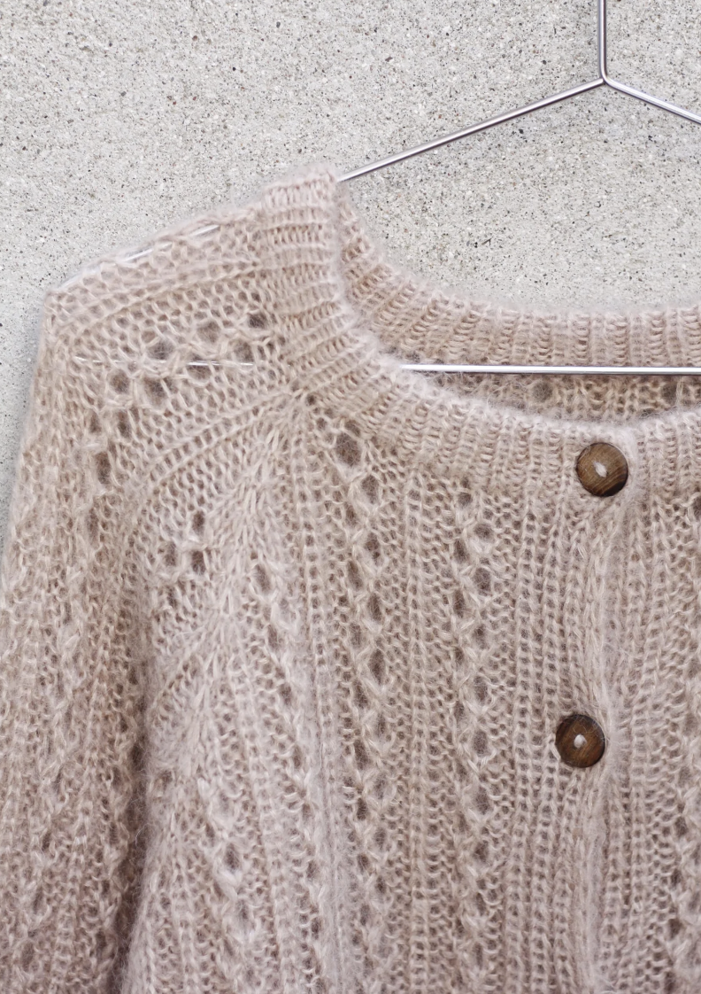 Knitting for Olive - Vaffelcardigan