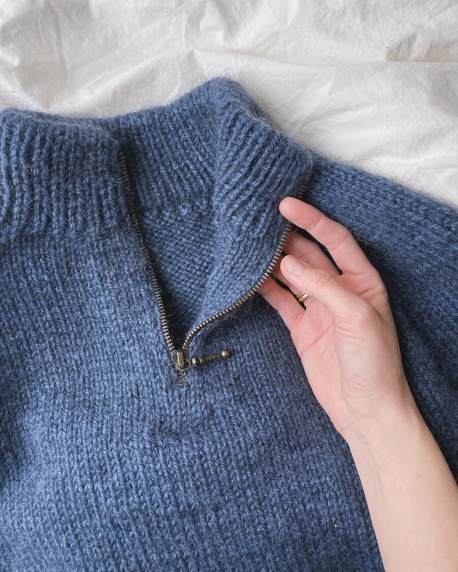 PetiteKnit - Zipper Sweater Junior