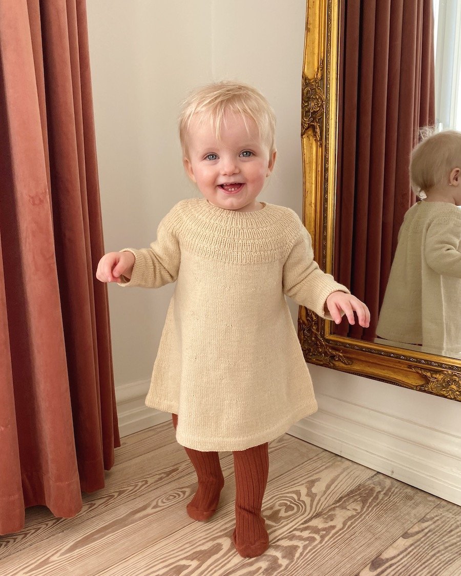 PetiteKnit - Anker's dress