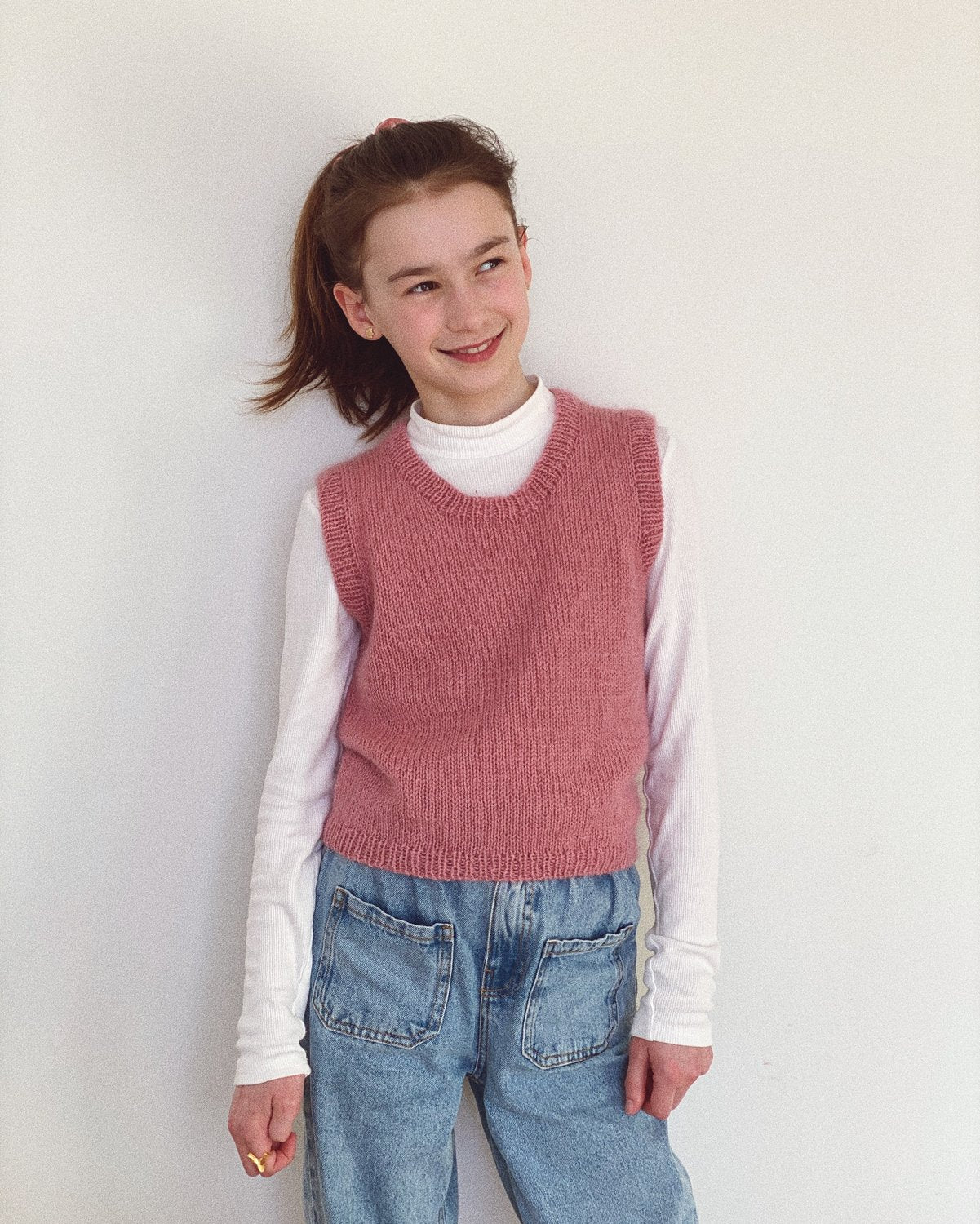 PetiteKnit - Stockholm slipover junior