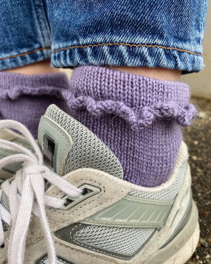 PetiteKnit - Ruffle socks