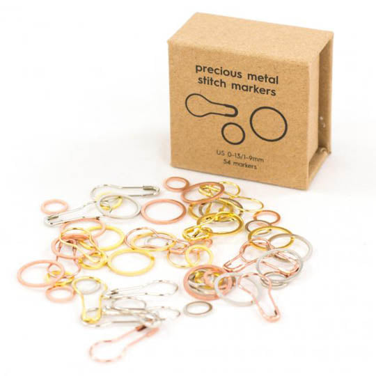 CocoKnits - Precious Metal Stitch Markers