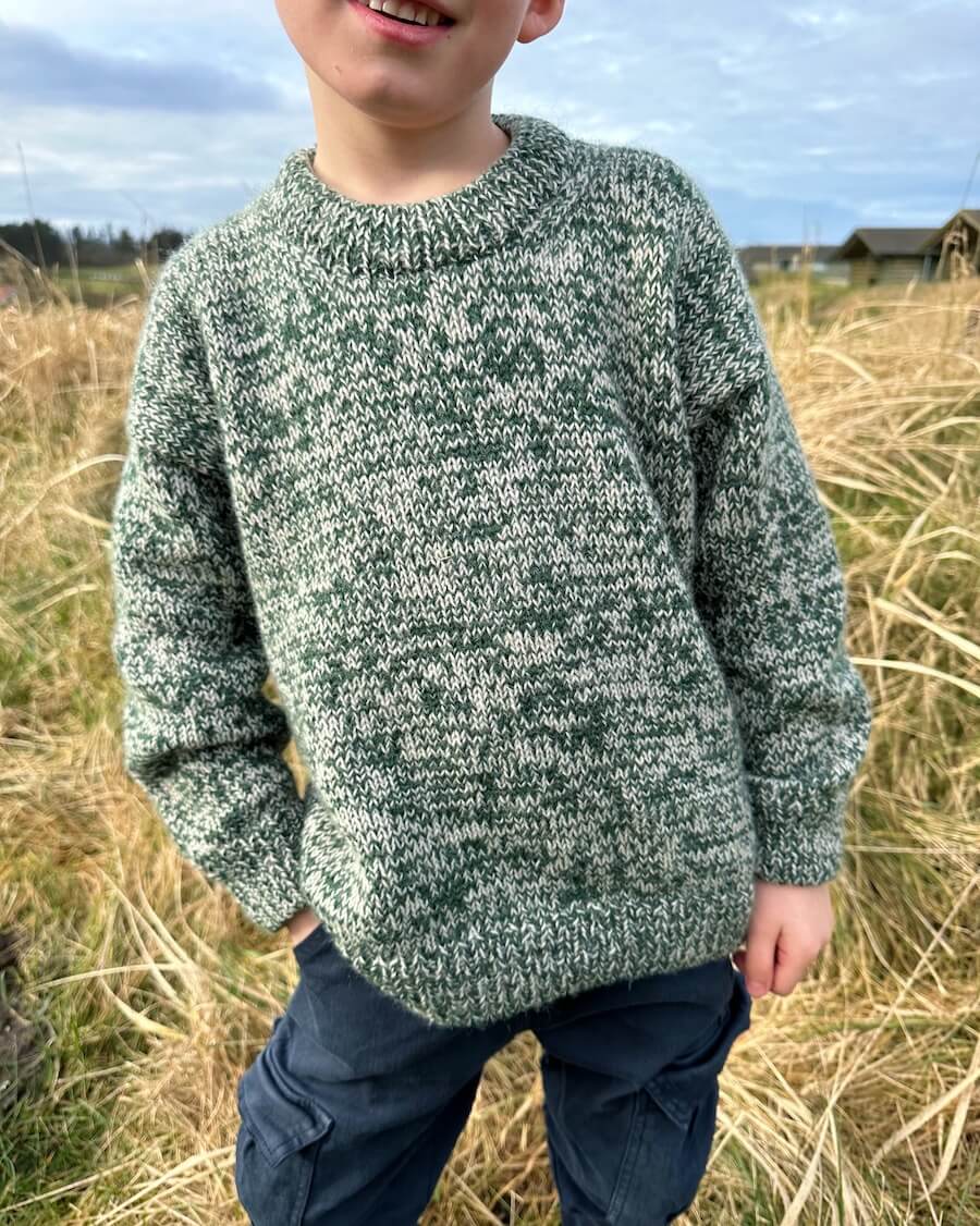 PetiteKnit - Melange Sweater Junior