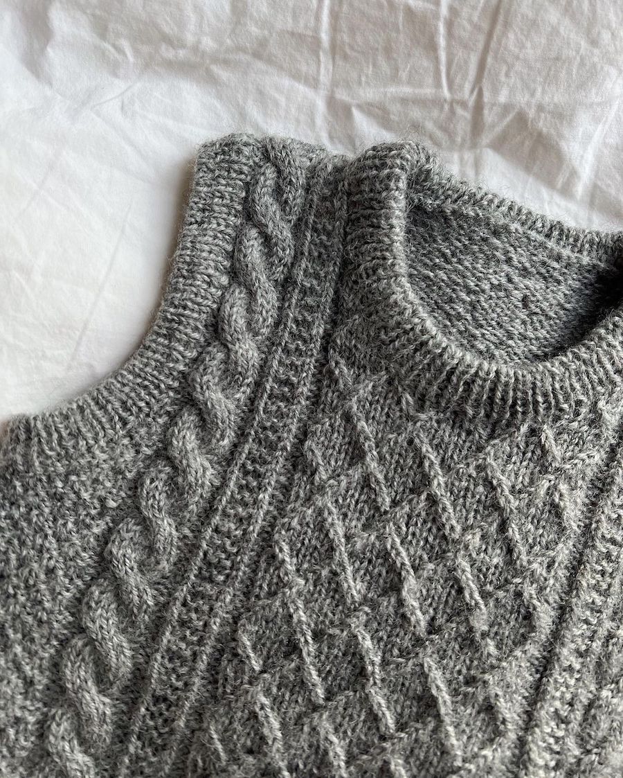 PetiteKnit - Moby slipover baby