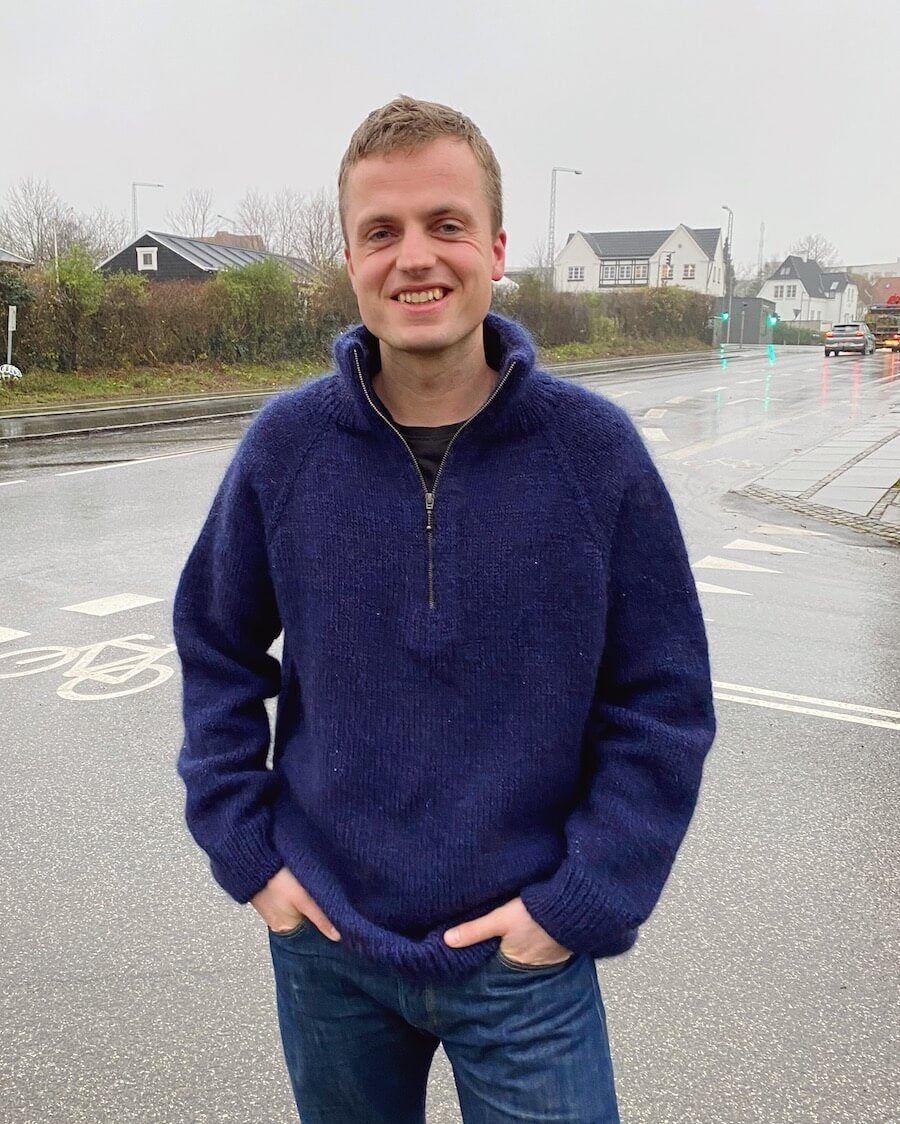 PetiteKnit – Zipper sweater - Men