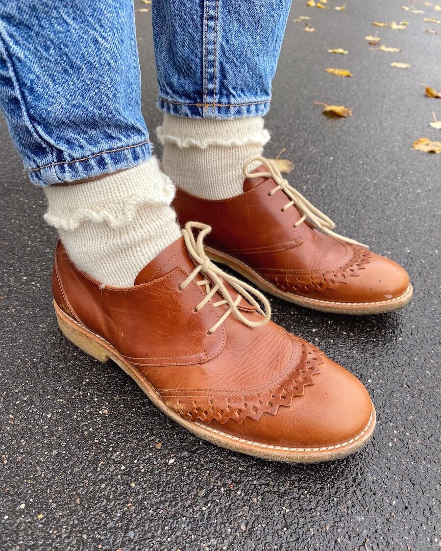 PetiteKnit - Ruffle socks