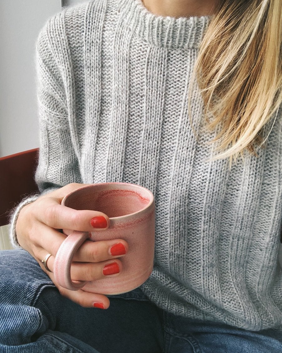 PetiteKnit - Ränder på längden tröja