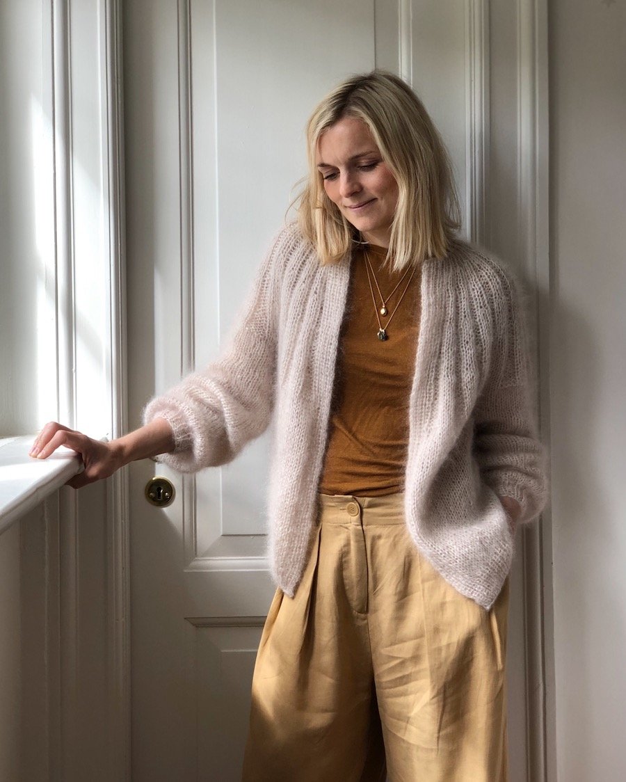 PetiteKnit - Sunday cardigan mohair edition