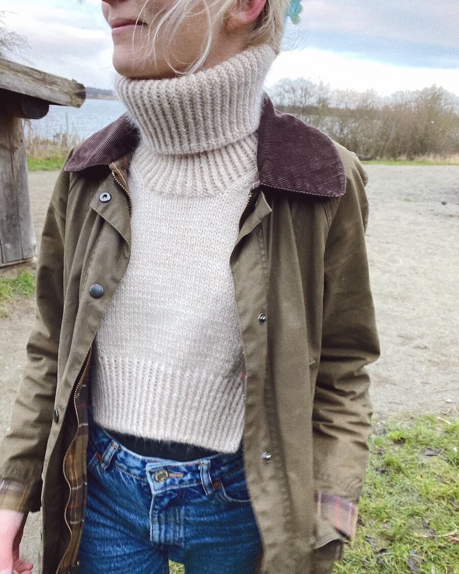 PetiteKnit - Terrazzo neck