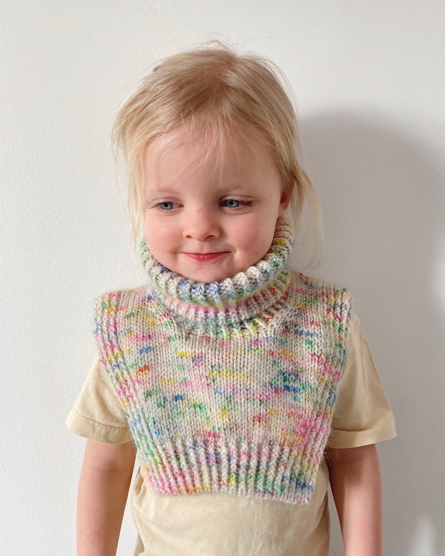 PetiteKnit - Terrazzo Neck Junior