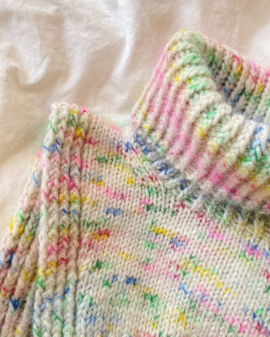 PetiteKnit - Terrazzo Neck Junior