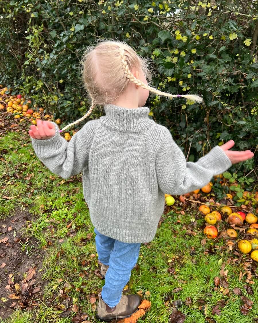 PetiteKnit - Zipper Sweater Light Junior