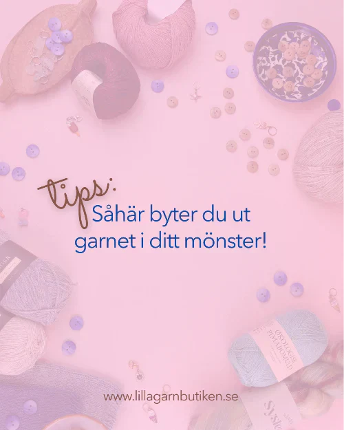 Byta ut garn - hur gör man?