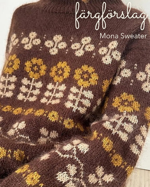 Färgförslag Mona Sweater