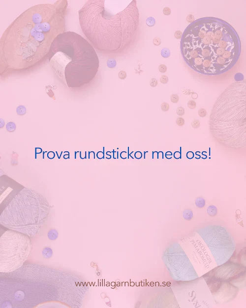 Prova rundstickor med oss!