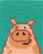 Broderikit - Djur 10x12 cm