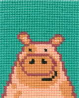 Broderikit - Djur 10x12 cm