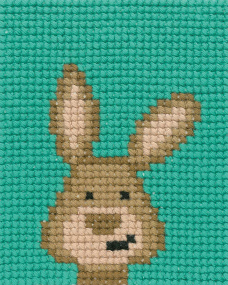 Broderikit - Djur 10x12 cm