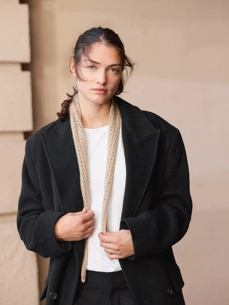 Sandnes - 2508 Cashmere - 02 Lacey Scarf