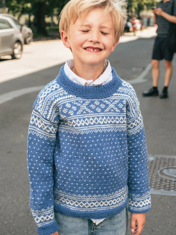 Sandnes - 2509 Norska Ikoner Junior - 04 Setesdal genser Junior (norska)